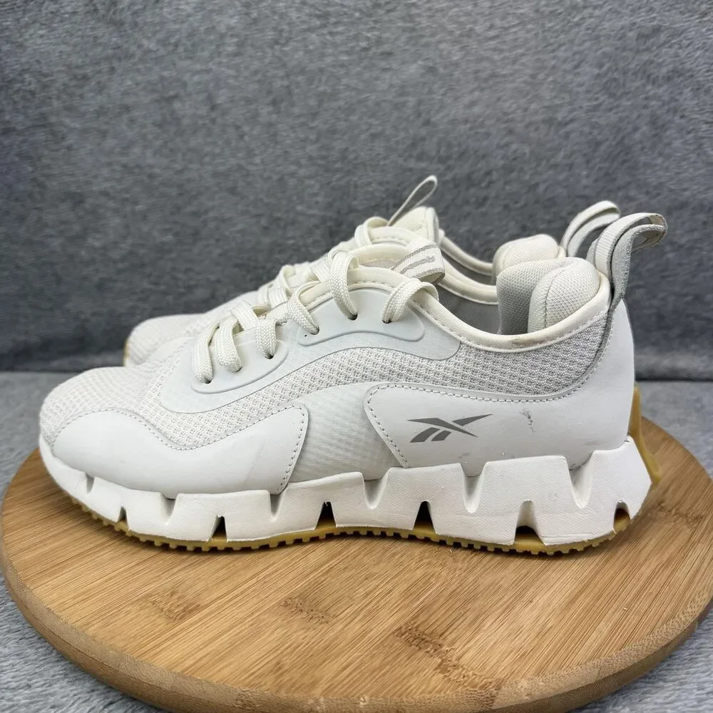 Reebok Galaxy 1 Shoes Womens Size 8 White Gum Walking Running Sneakers R30106W